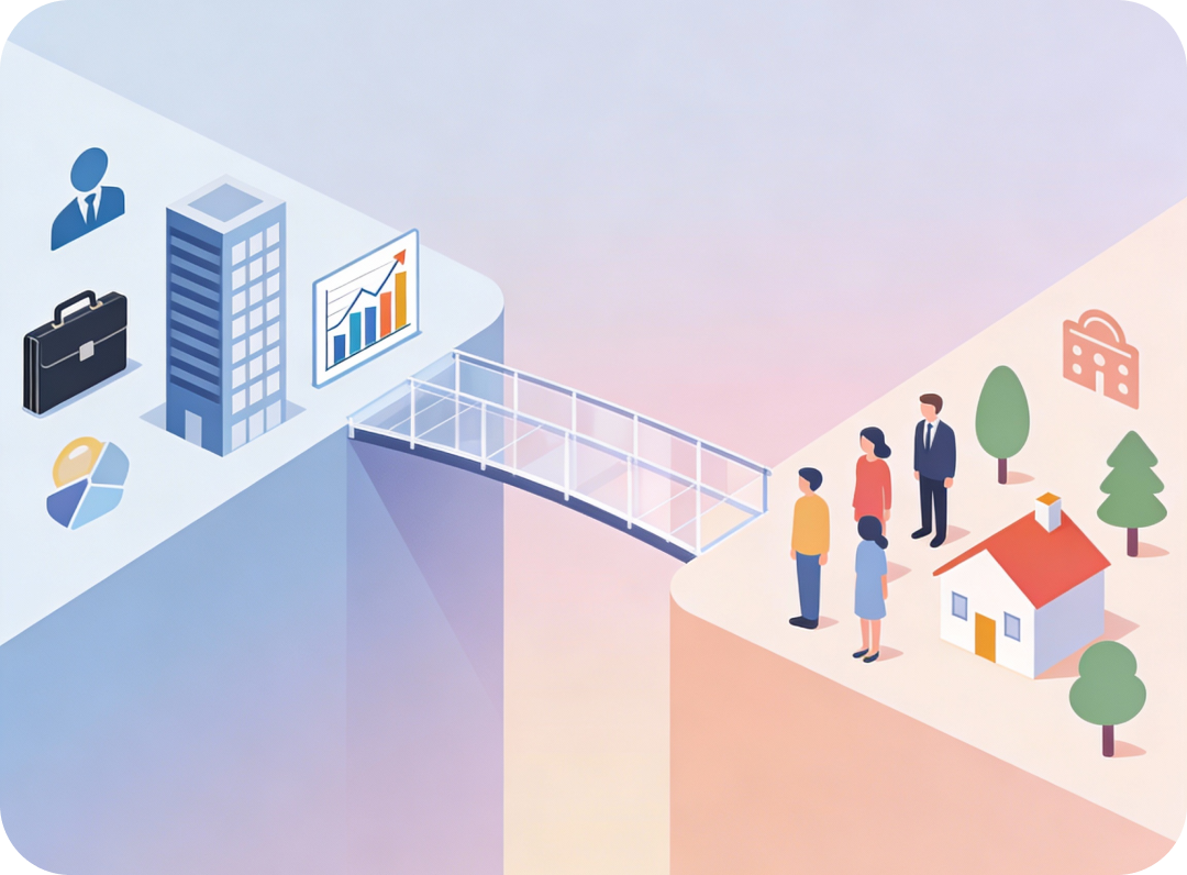 Investment impact reporting illustration